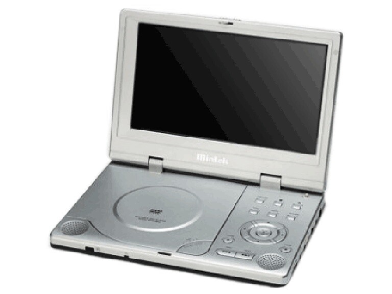 Mintek MDP-1810 Portable DVD Player 8" TFT Monitor w/ Remote, Charger & Case NEW