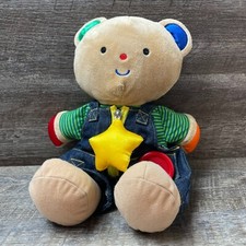 Melissa  Doug Ks Kids Learn To Dress Me Bear 13" Plush Toy Stuffed Animal