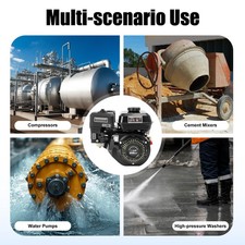 7.5HP Gas Engine 4-Stroke 212CC for Honda GX160 Go Kart Log Splitter Mini Bike