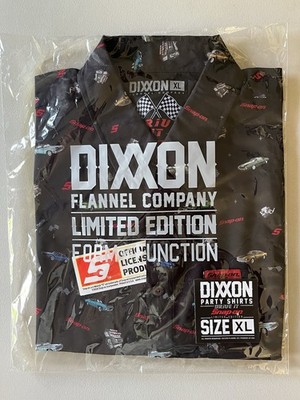 Dixxon Limited Edition DRIVE IT Snap-On Short Sleeve Party Shirt, XL