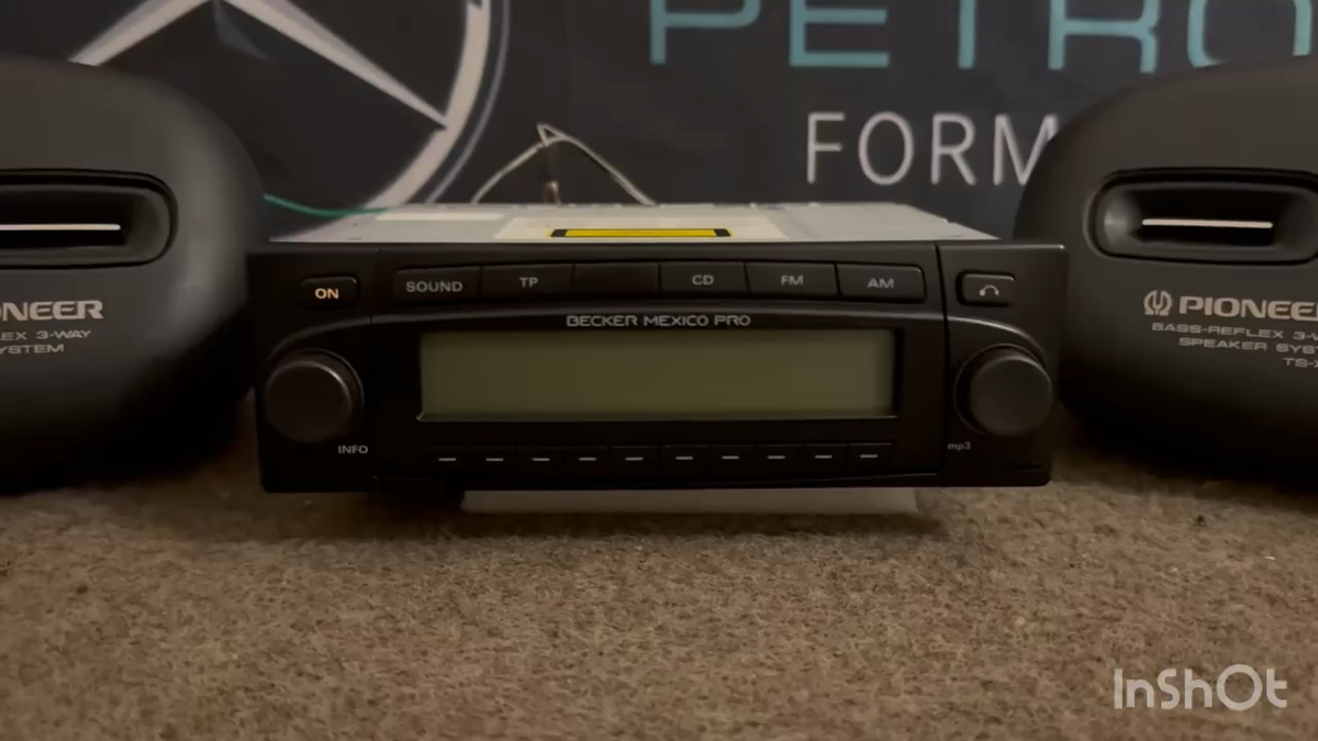 Becker Mexico Pro MP3 BE7930 Radio For Bluetooth Mercedes W124