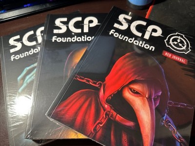 SCP Foundation Artbook Collection Red + Yellow Black + Journal Soft Paperback 