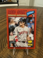 2026 Topps Heritage Red Sox Roman Anthony RC #86 Red Border Short Print