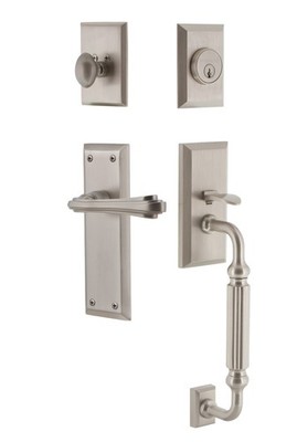 Nostalgic Warehouse NYKFLR_ESET_234_FG_RH New York Right Handed - Nickel