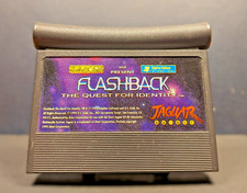 Thumbnail of ebay&reg; auction 318118463414 | Atari Jaguar – FLASHBACK:Quest for Identity – [Cartridge+Manual] – Top Zustand!