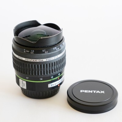 SMC Pentax-DA fisheye 10-17mm f/3.5-4.5 ed zoom lens