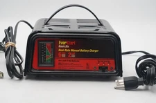 EverStart WM-82-6 Basic Six Dual-Rate Manual Battery Charger for 6/12V Batteries