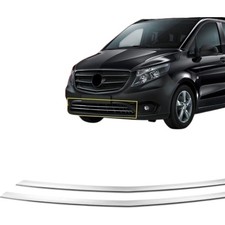 Kühlergrill Leisten für Mercedes Vito W447 2014-2020 Kasten Stoßstangenleiste