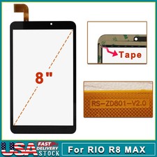 8" Digitizer Touch Screen NEW Glass For RIO R8 MAX Pulgadas Tablet RS-ZD801-V2.0