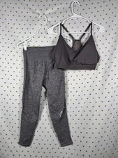 Victorias secret pink sports bra  leggings lot small mesh netted