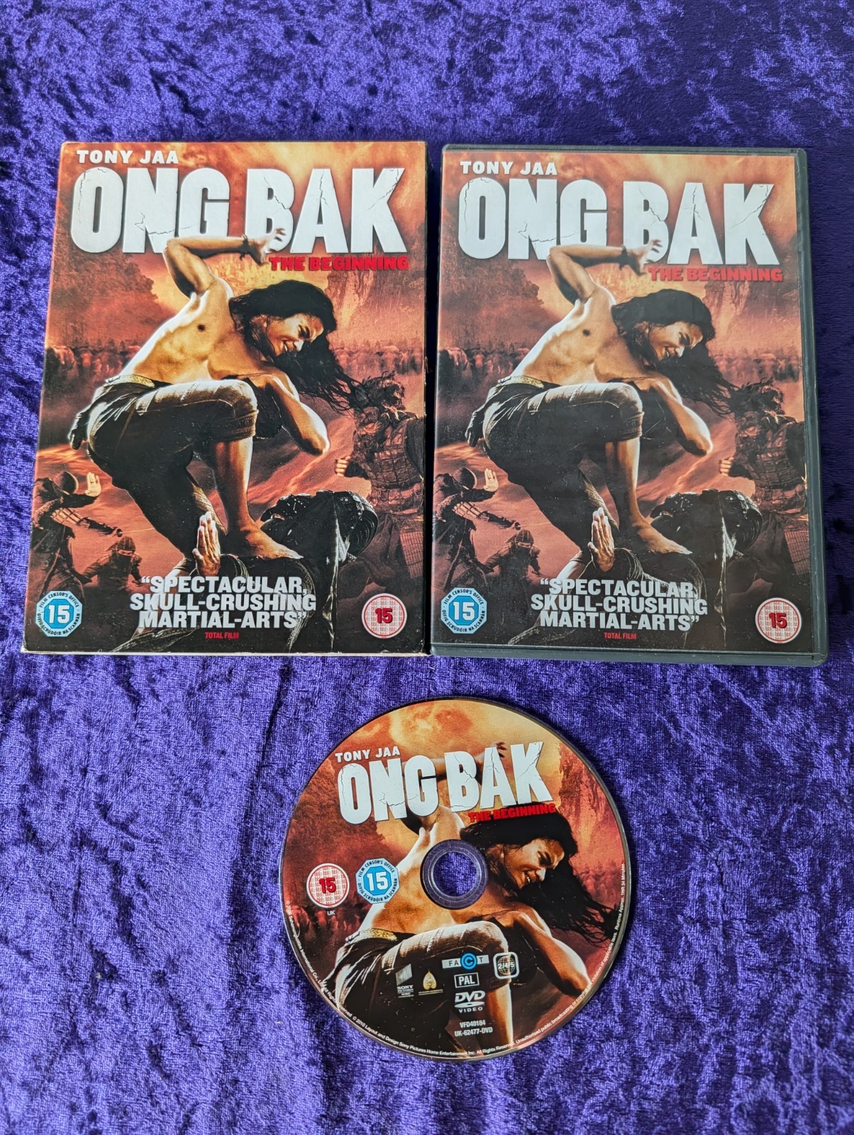 DVD ONG BAK THE BEGINNING TONY JAA MARTIAL ARTS ACTION UK R2