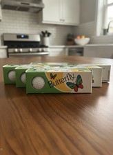 5 packs Butterfly Women's Golf Balls NIP 3-Pack Boxes