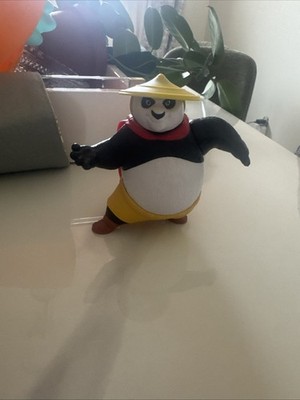 Kung Fu Panda Po Action Figure Hat Toy Kids Burger King 2024