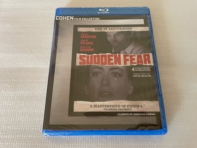 Sudden Fear  (blu-ray) Barbara Stanwyck (Film Noir)
