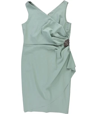 Alex Evenings Mujer Adornado Funda Vestido, Verde, 12 - Imagen 1 de 2
