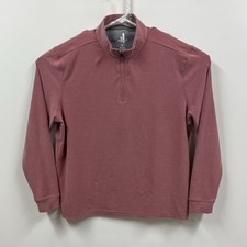 Johnnie-O Sweater Men XL Quarter Zip Pullover Casual Knit Golf Preppy