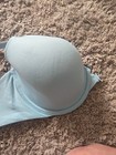 Womens VICTORIA'S SECRET Blue Lined Demi Racerback Bra Size 32DDD Great... — photo 9