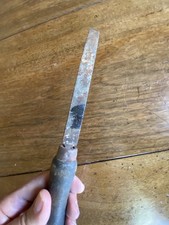Vintage Iron File Possibly with Broken Tip 26.5 cms Long