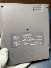 Kung Fu Nintendo NES Original Early Release CAN Made in Japan