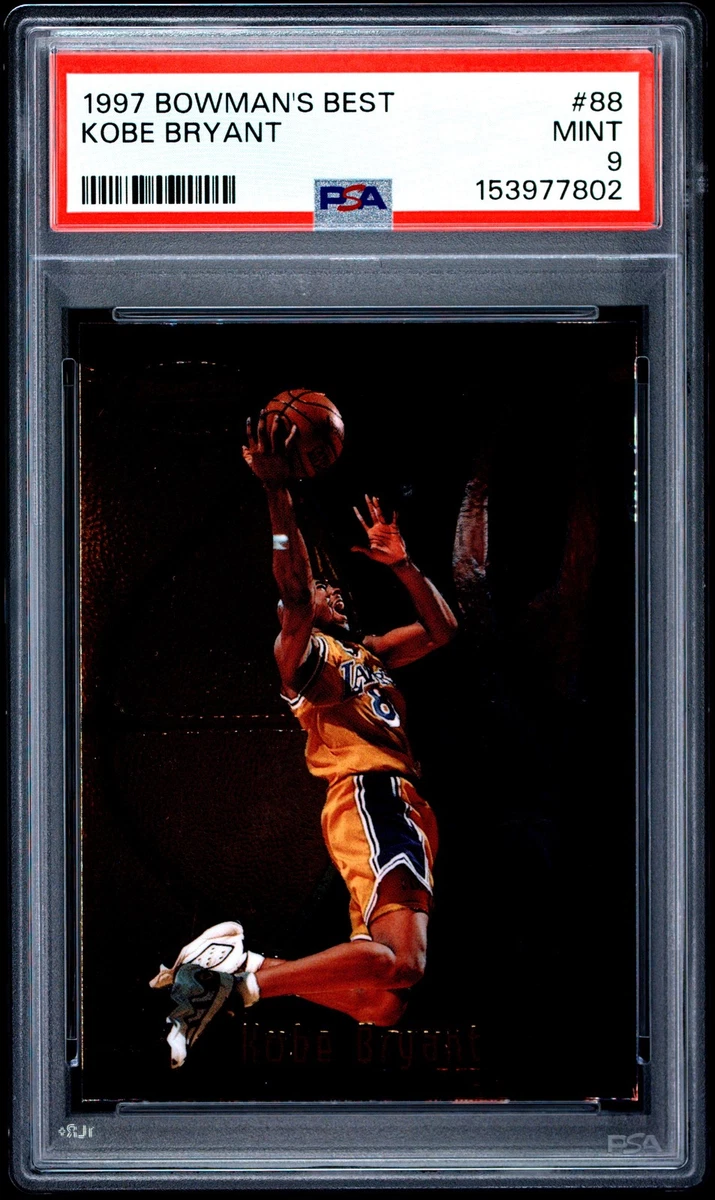 Bowman Kobe Bryant Basketball 1997-98 Season Sports Trading Cards