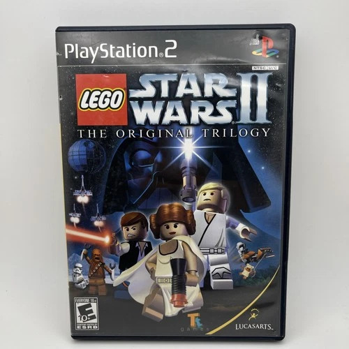 LEGO Star Wars II: The Original Trilogy (Sony PlayStation 2, 2006) PS2 Complete