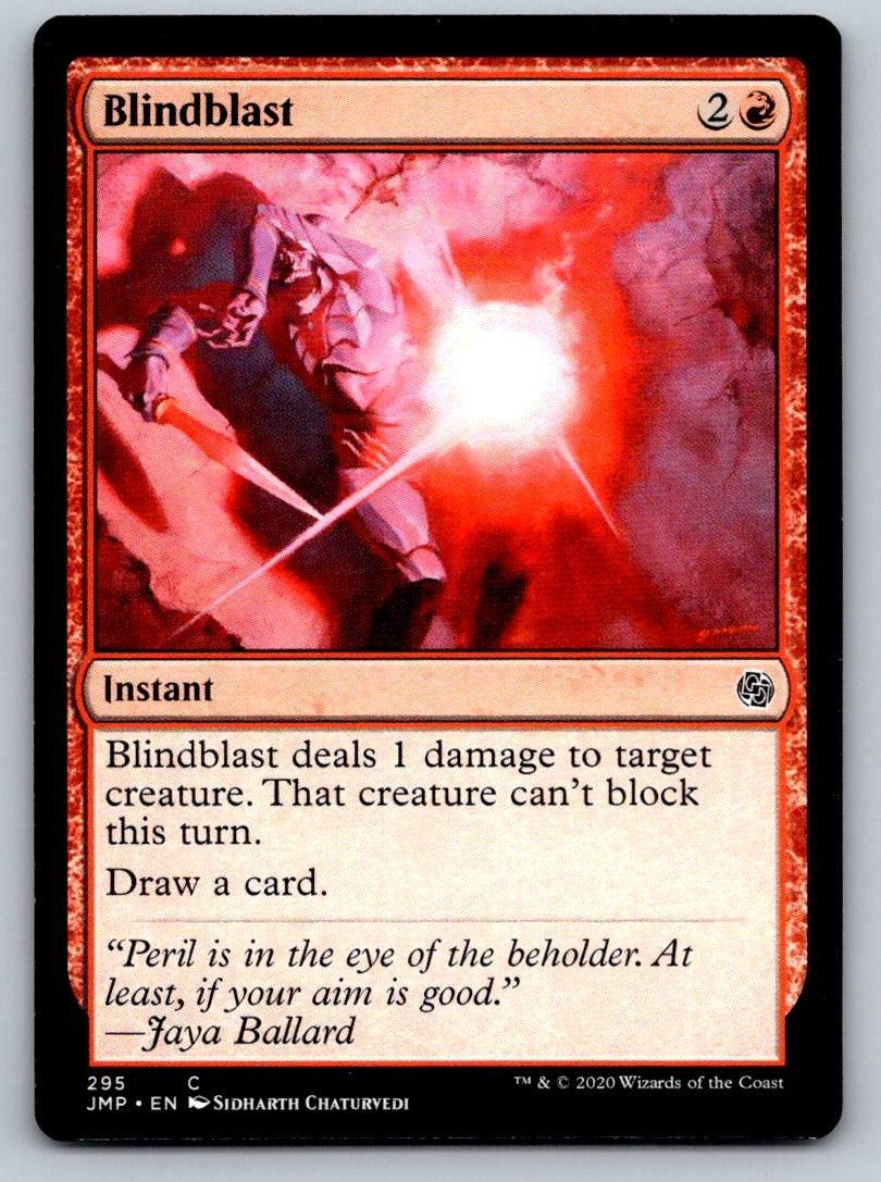 Blindblast [JMP - 295] Moderately Played