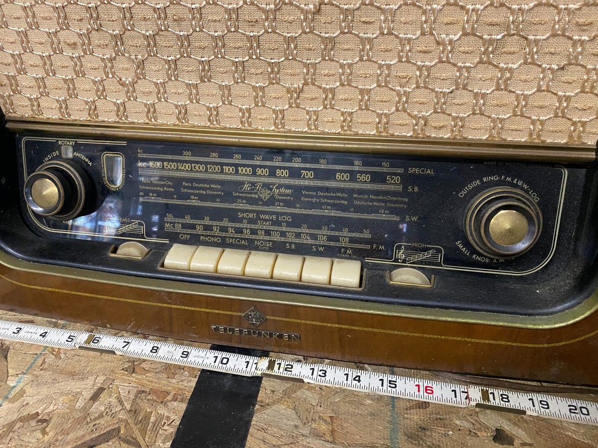 Telefunken OPUS 55 Hifi-System Broadcast Receiver Radio Tube