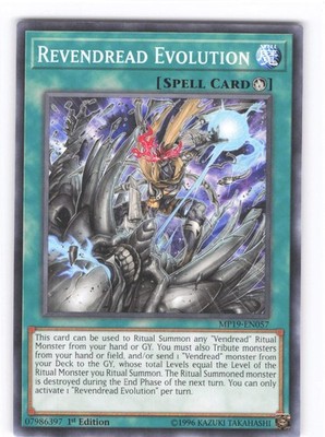2019 Revendread Evolution Common 2019 Gold Sarcophagus Tin Mega Pack MP19-EN057