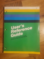 Vintage Texas Instruments TI-99/4A User's Reference Guide