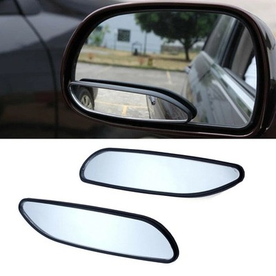 2 x Car Blind Angle Mirror Rearview Mirror Adjustable Convex Vehicle Auxiliary Mirror