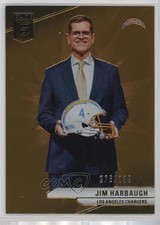 2024 Panini Donruss Elite Orange 276/399 Jim Harbaugh #100 h3a