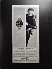 1963 Eberhard Scafograf - Original AD Advertising 15x33 Pubblicità Vintage