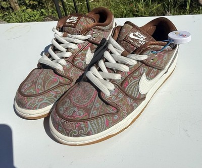 Nike Dunk SB Low  Paisley  Size 6.5