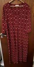 Gorgeous Seasalt red 'Seed Packet' dress - size 26-28 - Excellent condition