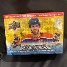 2024-25 Upper Deck NHL Hockey Series 1 Mega Box Factory Sealed read description