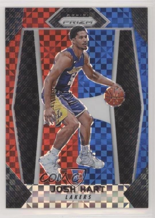 2017-18 Panini Prizm Red White & Blue Prizm Josh Hart #282 3z3