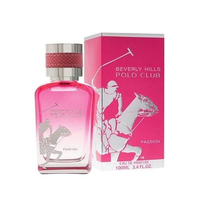 Beverly Hills Polo Club Ladies Passion EDP Spray 3.38 oz Fragrances