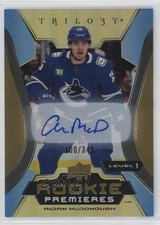 2023 Upper Deck Trilogy Common Rookies Gold /349 Aidan McDonough #133 Auto 0k6r