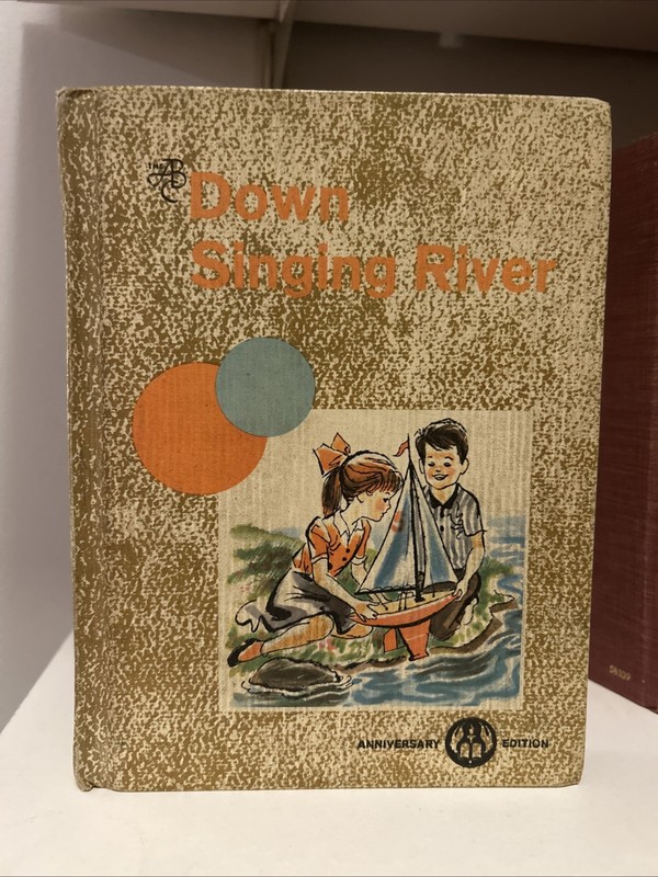 Vintage Betts Basic School Reader 3rd Edition Down Singing River 1965 HB