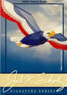 Joel K. Scholz Signature Series ''3D Patriot Eagle'' Kite