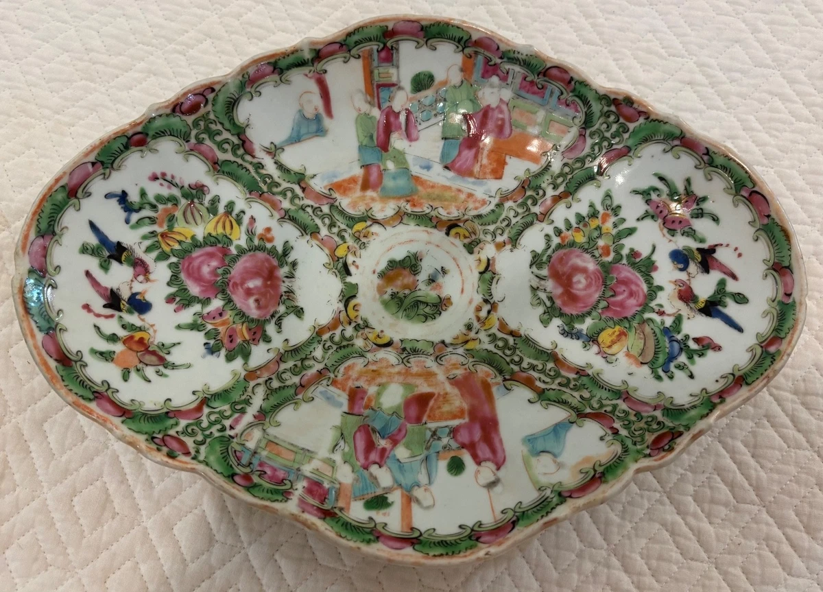 antique rose medallion products for sale | eBay