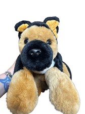 FAO Schwarz German Shepherd Dog Plush 20" Realistic Floppy Stuffed Animal Toy