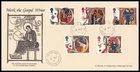 1991 GB Christmas S.Muscroft FDC Holy Island Berwick on Tweed CDS