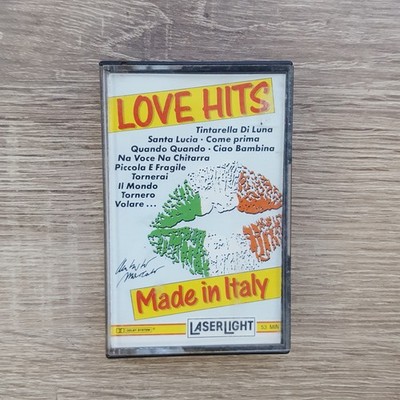 Love Hits Made in Italy von Umberto Marcato MC Kassette in Hülle