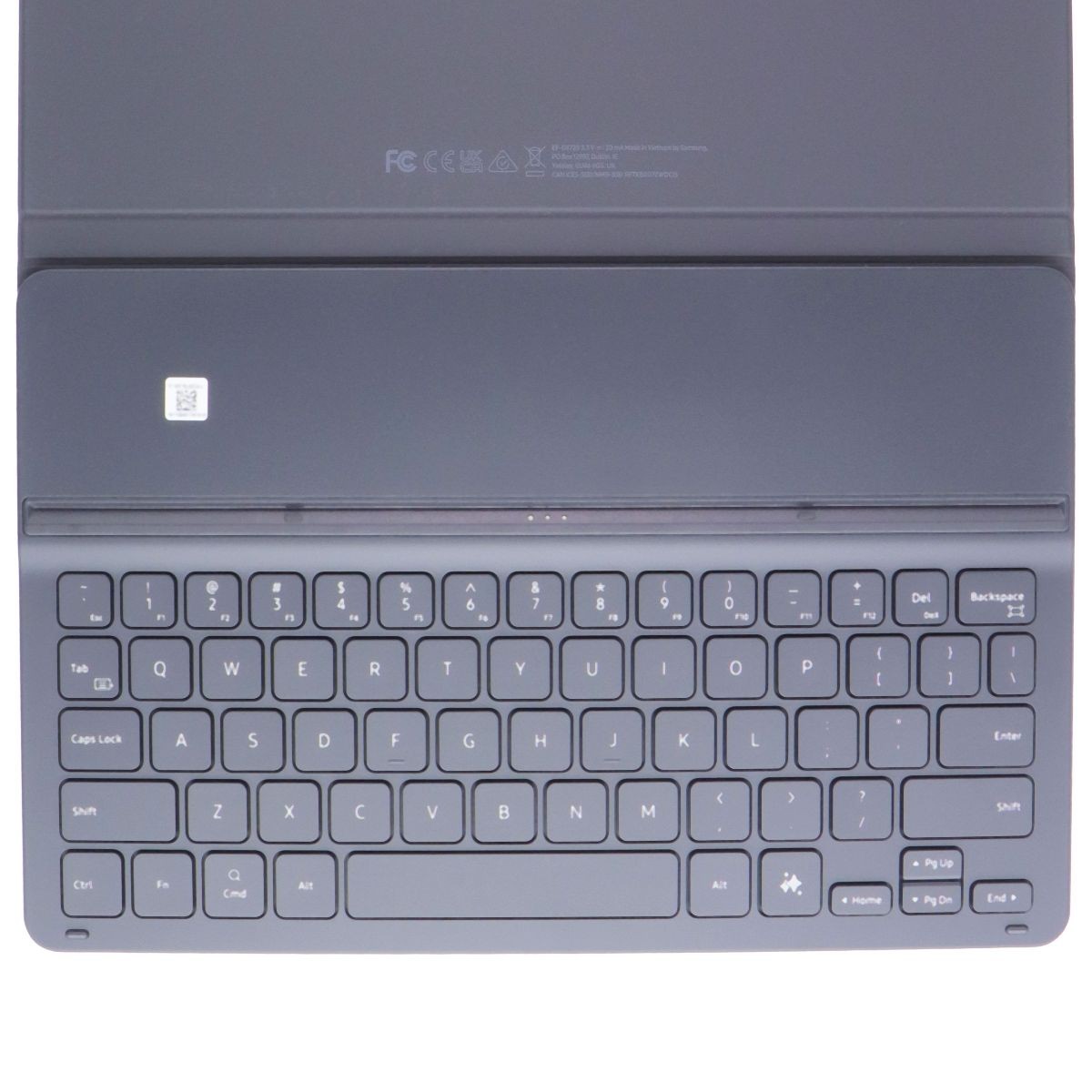 Samsung Book Cover Keyboard Slim for Galaxy Tab S10/S9/S9 FE - Black (AI KEY)