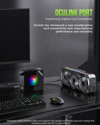 GMKtec Gaming Mini PC K11 AMD Ryzen 9 8945HS 5.2GHz 32GB DDR5 RAM