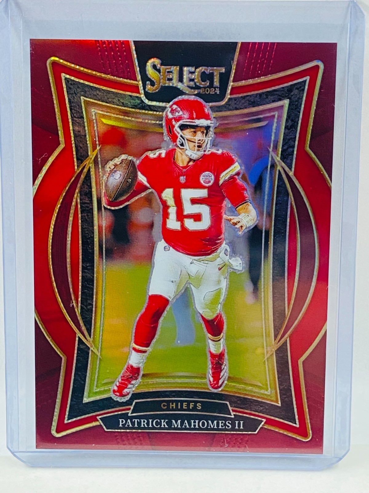 2024 Panini Select Patrick Mahomes II Concourse Maroon #101/149