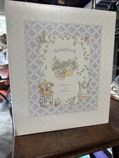 CR Gibson Babys Milestones Birth Memory Scrapbook Album 14.5x12  post-bound