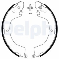 Bremsbackensatz Hinterachse FüR Mitsubishi L400 Bus L200 L 300 III / Triton