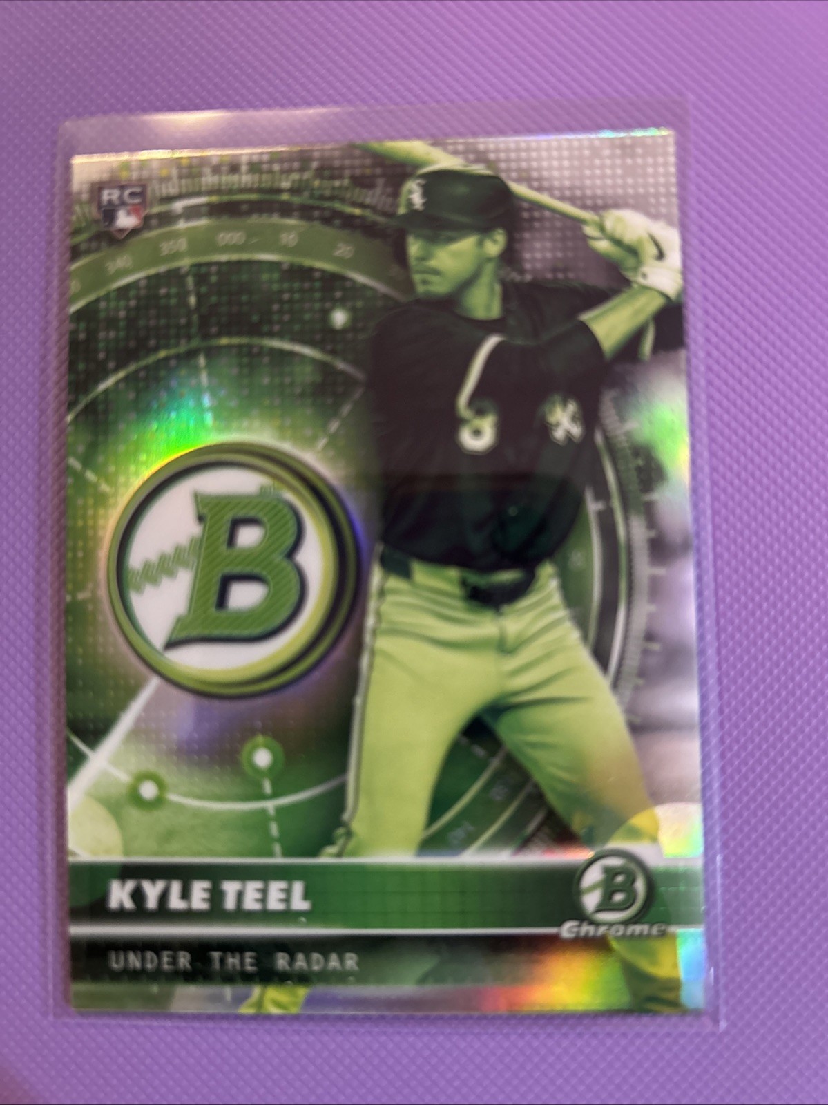 2026 Bowman Chrome Under the Radar Kyle Teel Chicago White Sox #UR-6